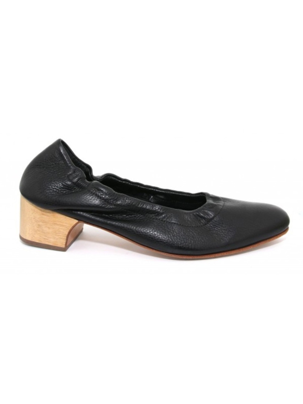 Share NEW Rachel Comey calder black leather heels ballet flats la garconne 6 6.5